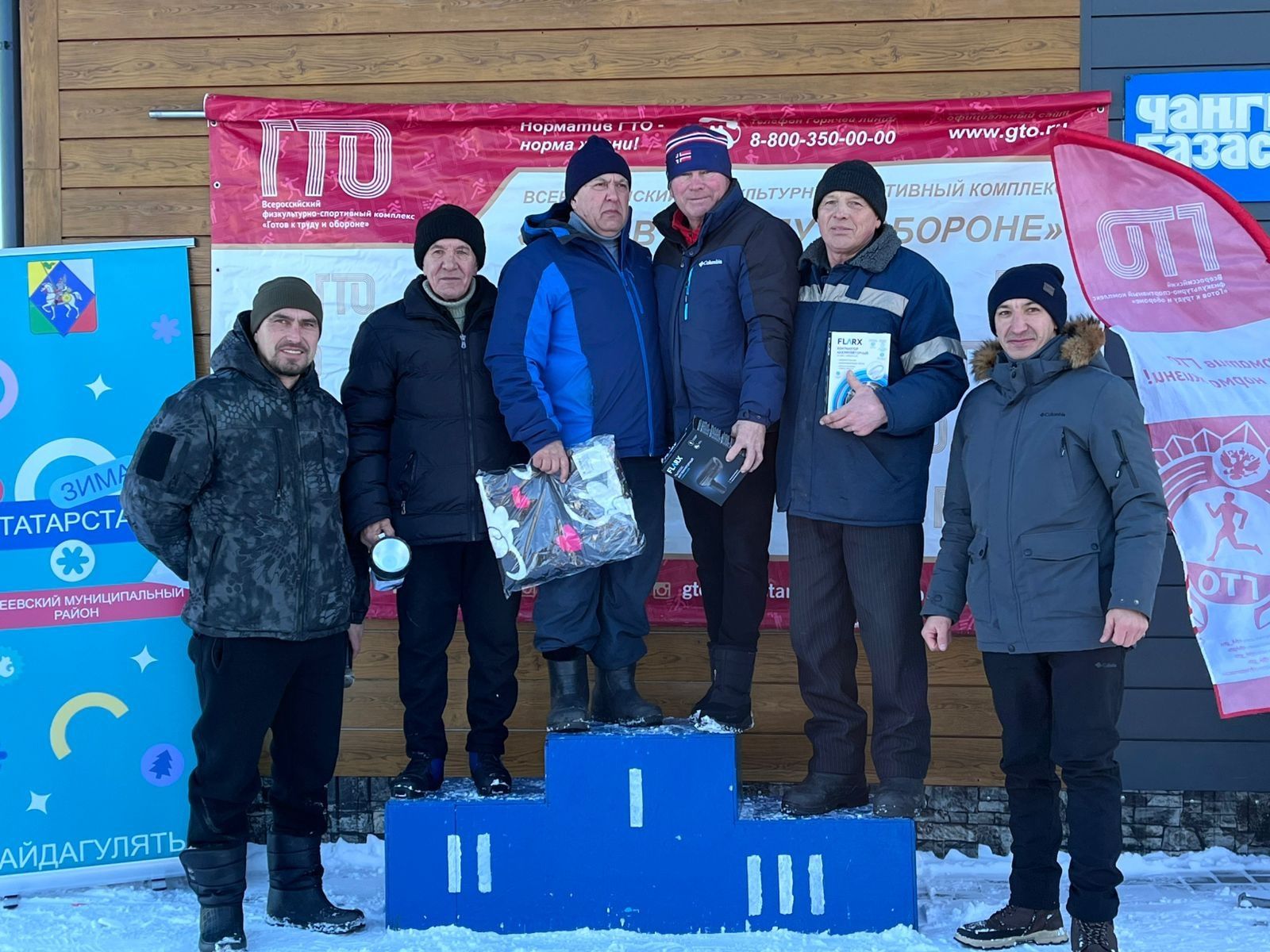 В Алькеевском районе прошел Чемпионат по лыжным гонкам
