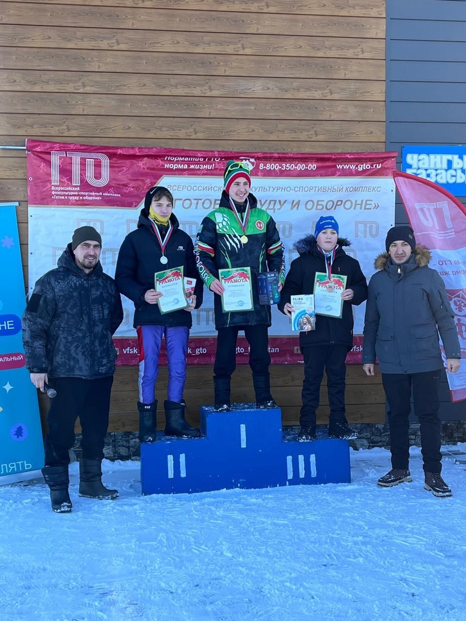 В Алькеевском районе прошел Чемпионат по лыжным гонкам