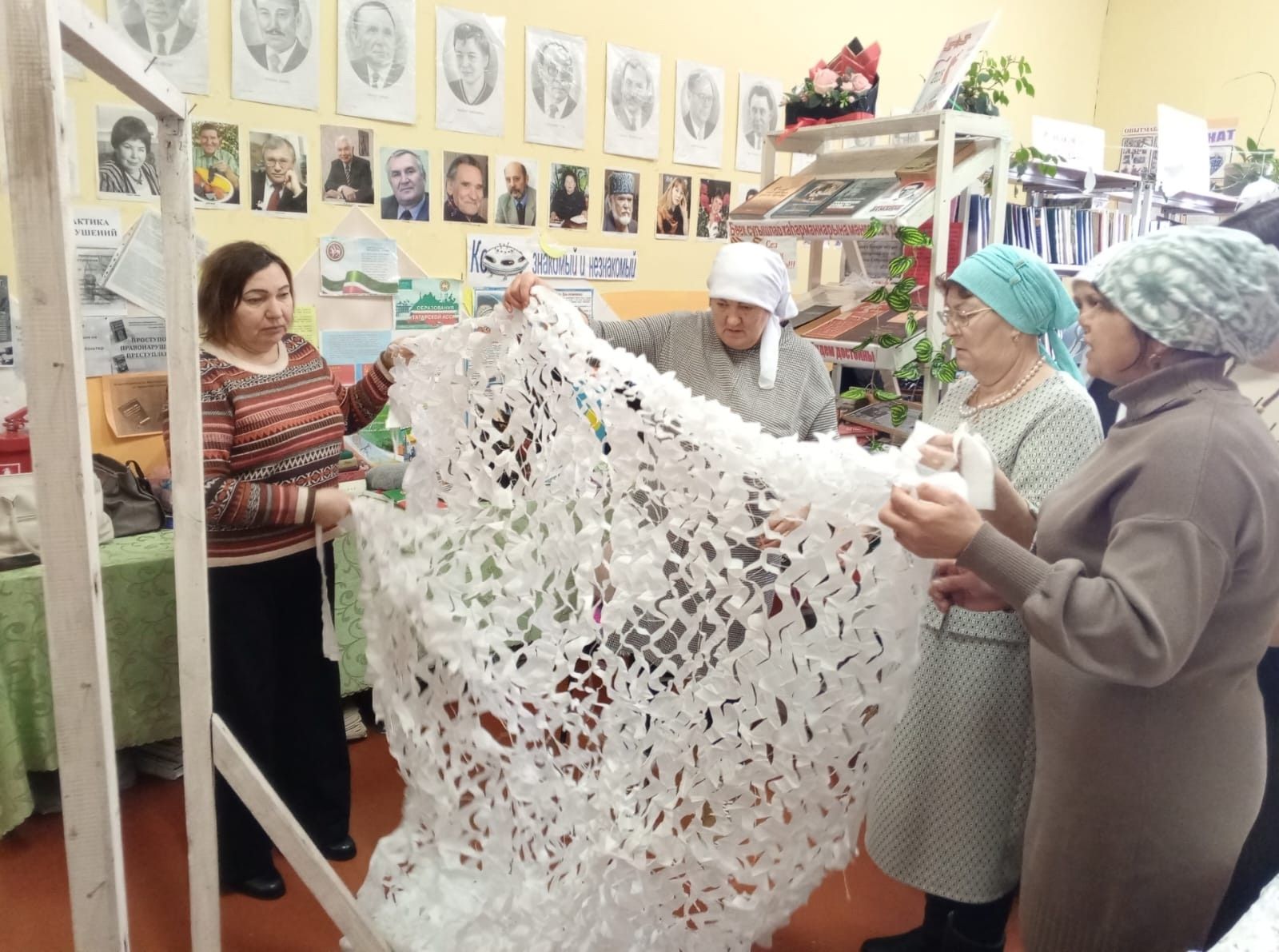 Волонтеры из библиотек Алькеевского района передадут гуманитарную помощь бойцам СВО