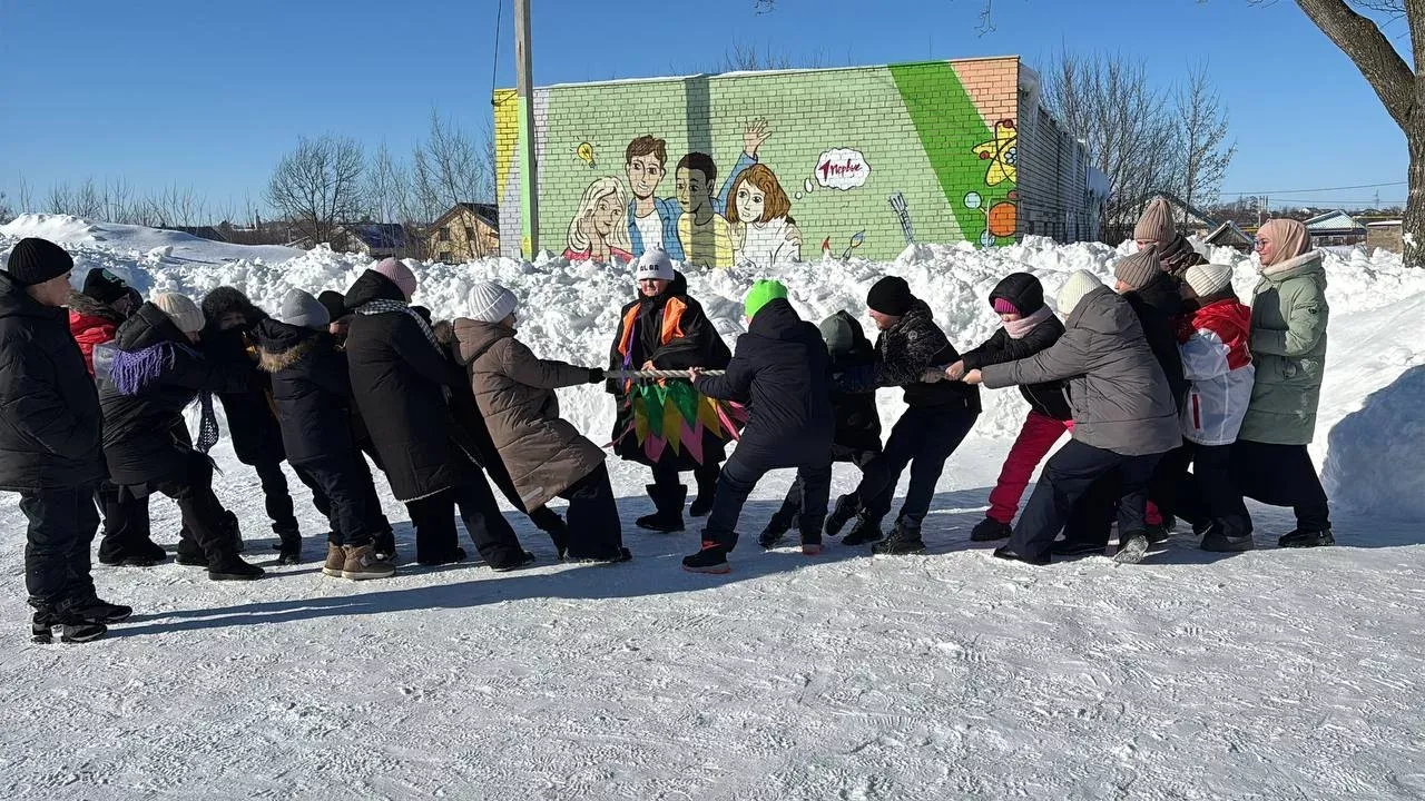 В подростковом клубе «Актай» прошло задорное мероприятие посвящённое Масленичной неделе