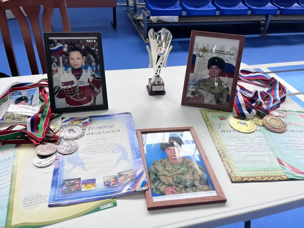 В Алькеевско районе прошёл турнир по национальной борьбе «Көрәш» памяти Зайнуллина Данила, погибшего в зоне СВО