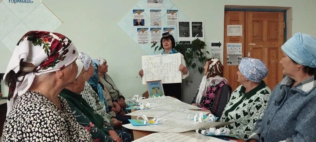 В Старых Салманах прошло тематическое мероприятие, приуроченное ко Дню семьи
