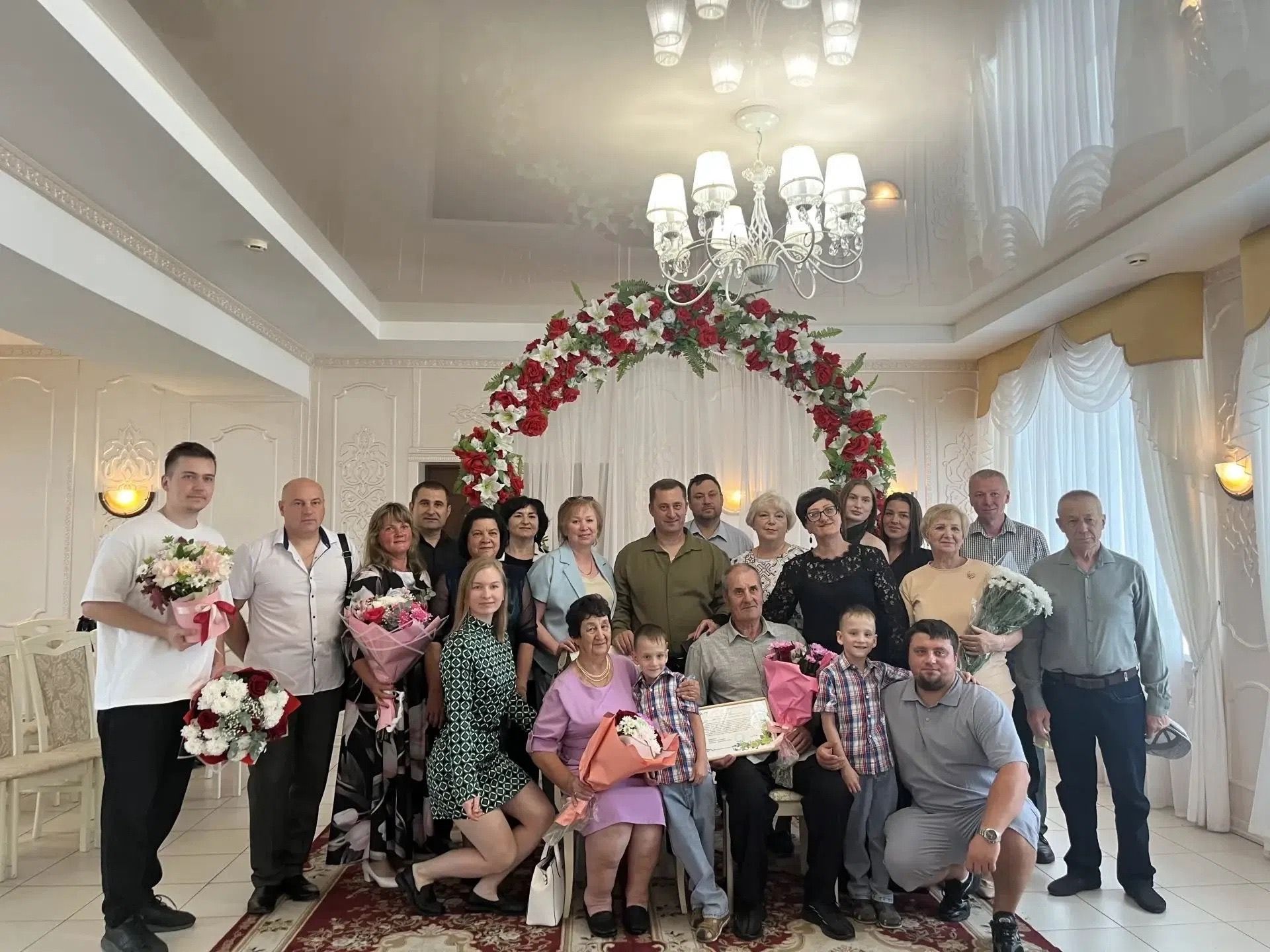 В отделе ЗАГС Алькеевского района чествовали изумрудных юбиляров