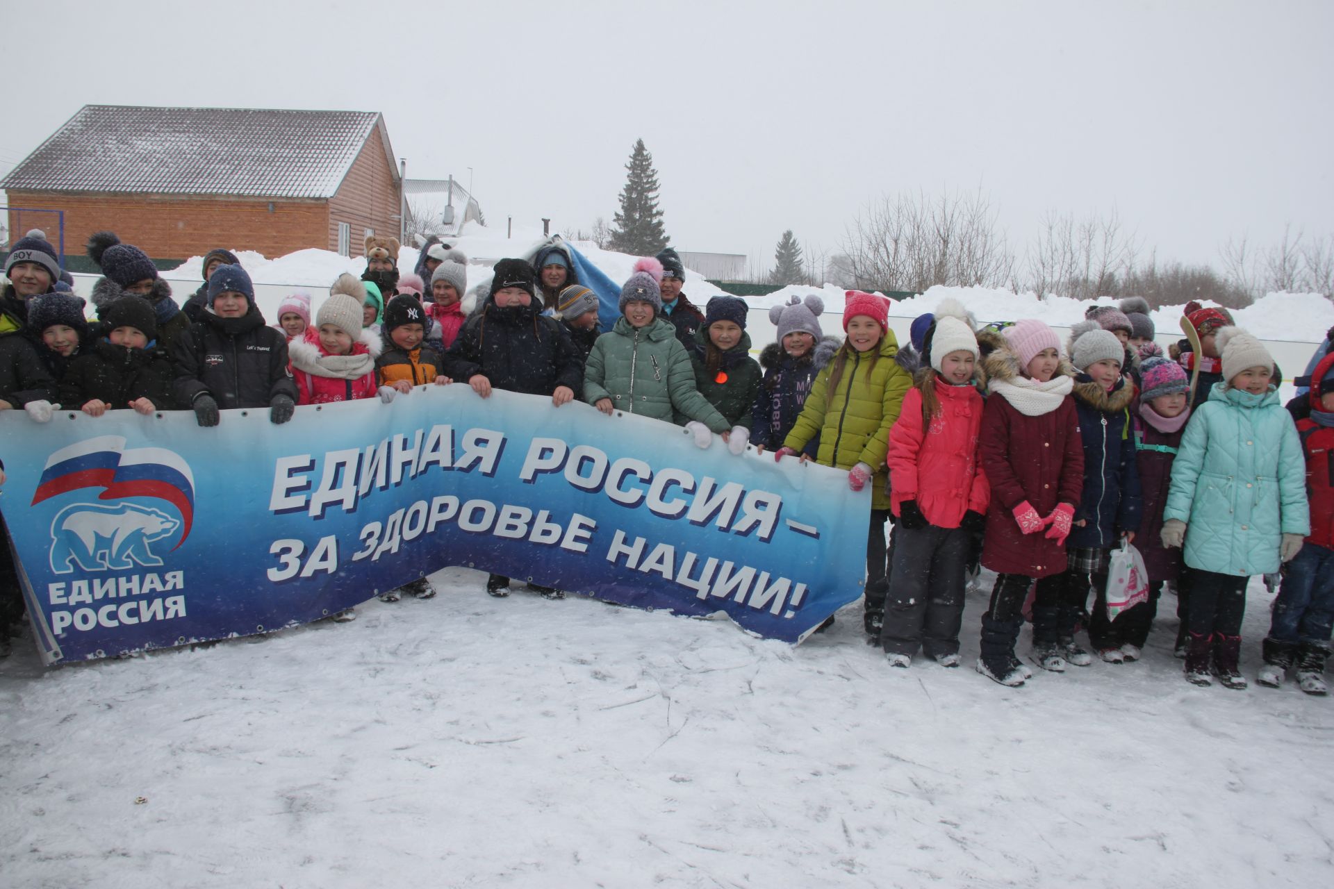 Мәдәният йорты шугалагында балалар  өчен “Күңелле стартлар”