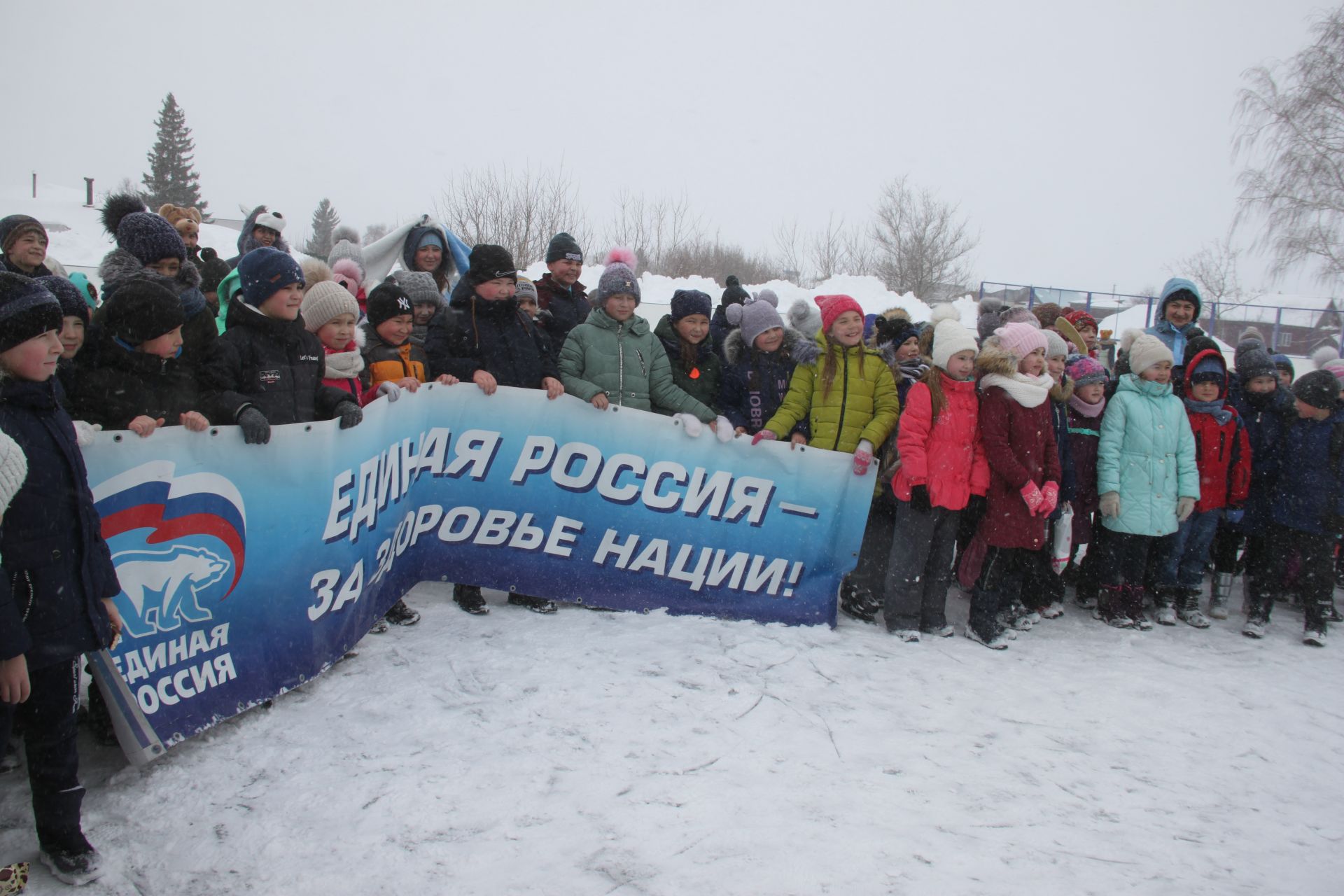 Мәдәният йорты шугалагында балалар  өчен “Күңелле стартлар”