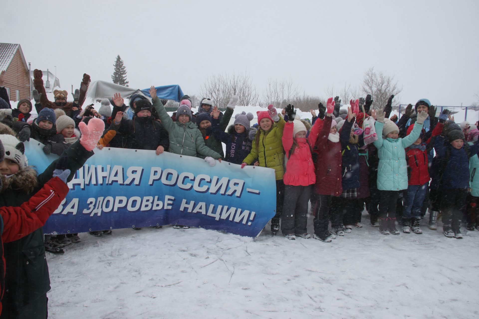 Мәдәният йорты шугалагында балалар  өчен “Күңелле стартлар”