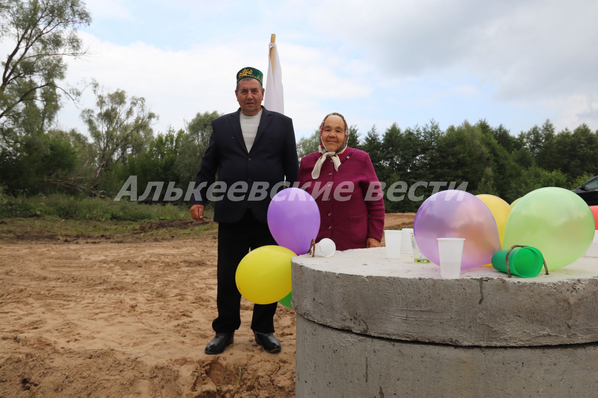 В Ахметьево отметили юбилей школы, провели день села, открыли после благоустройства родник.