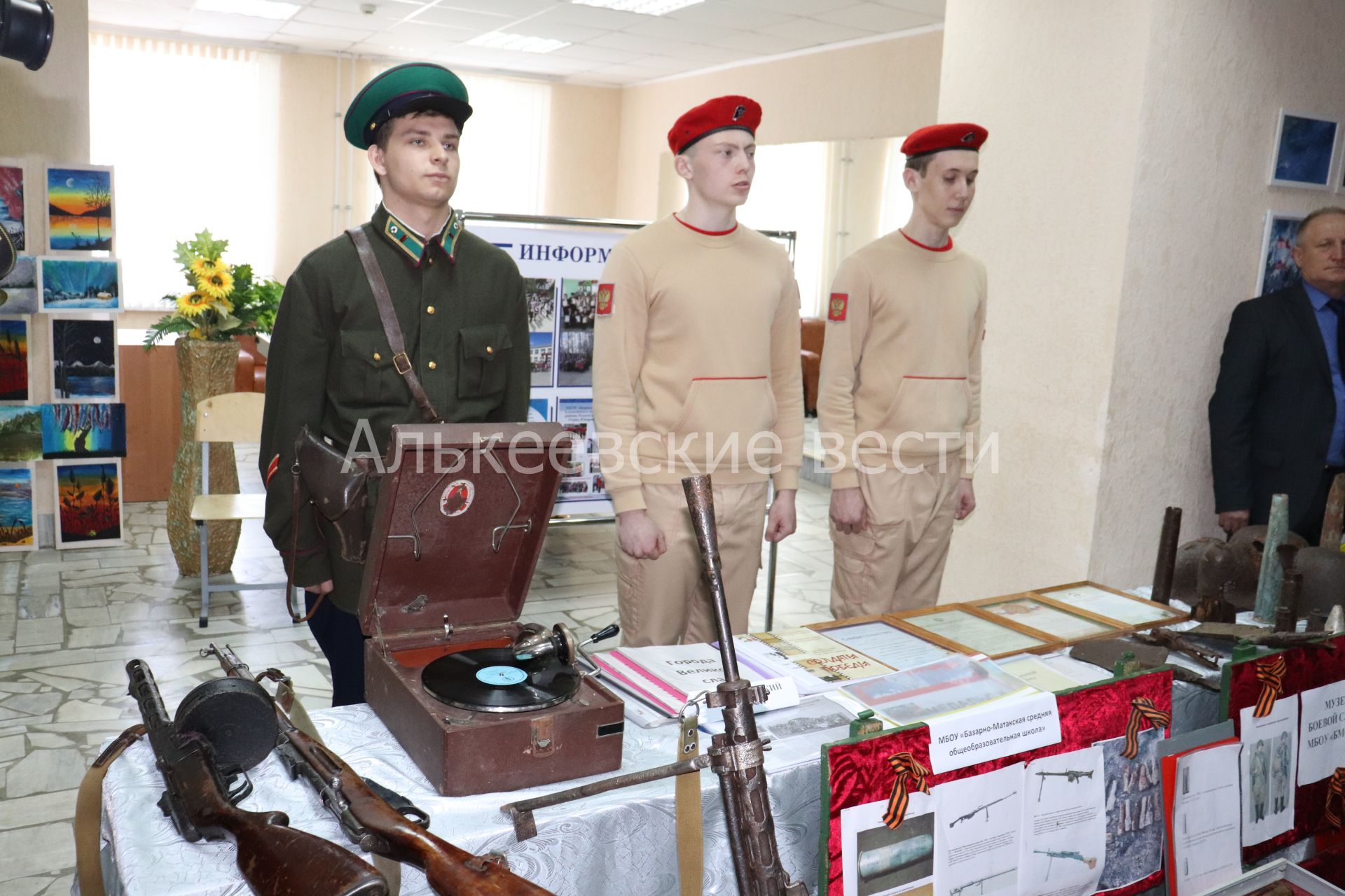 Сергей Погодин и Сария Сабурская в Алькеевском районе