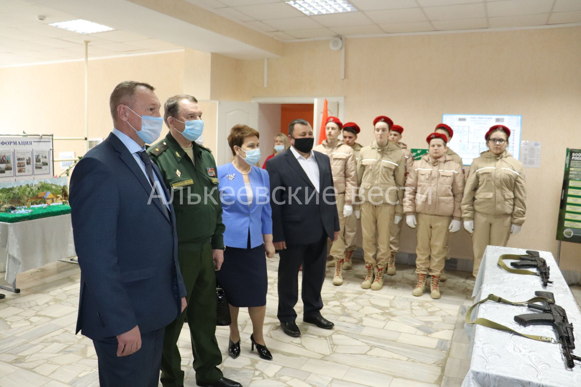 Сергей Погодин һәм Сәрия Сабурская Әлки районында