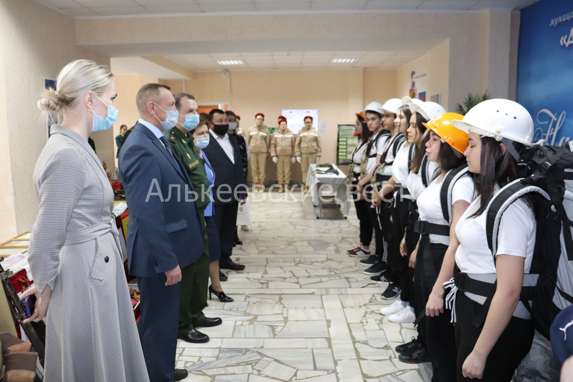 Сергей Погодин и Сария Сабурская в Алькеевском районе