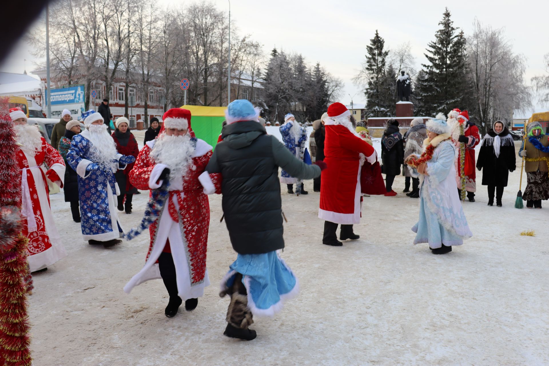 Открытие Главной елки района, ярмарка