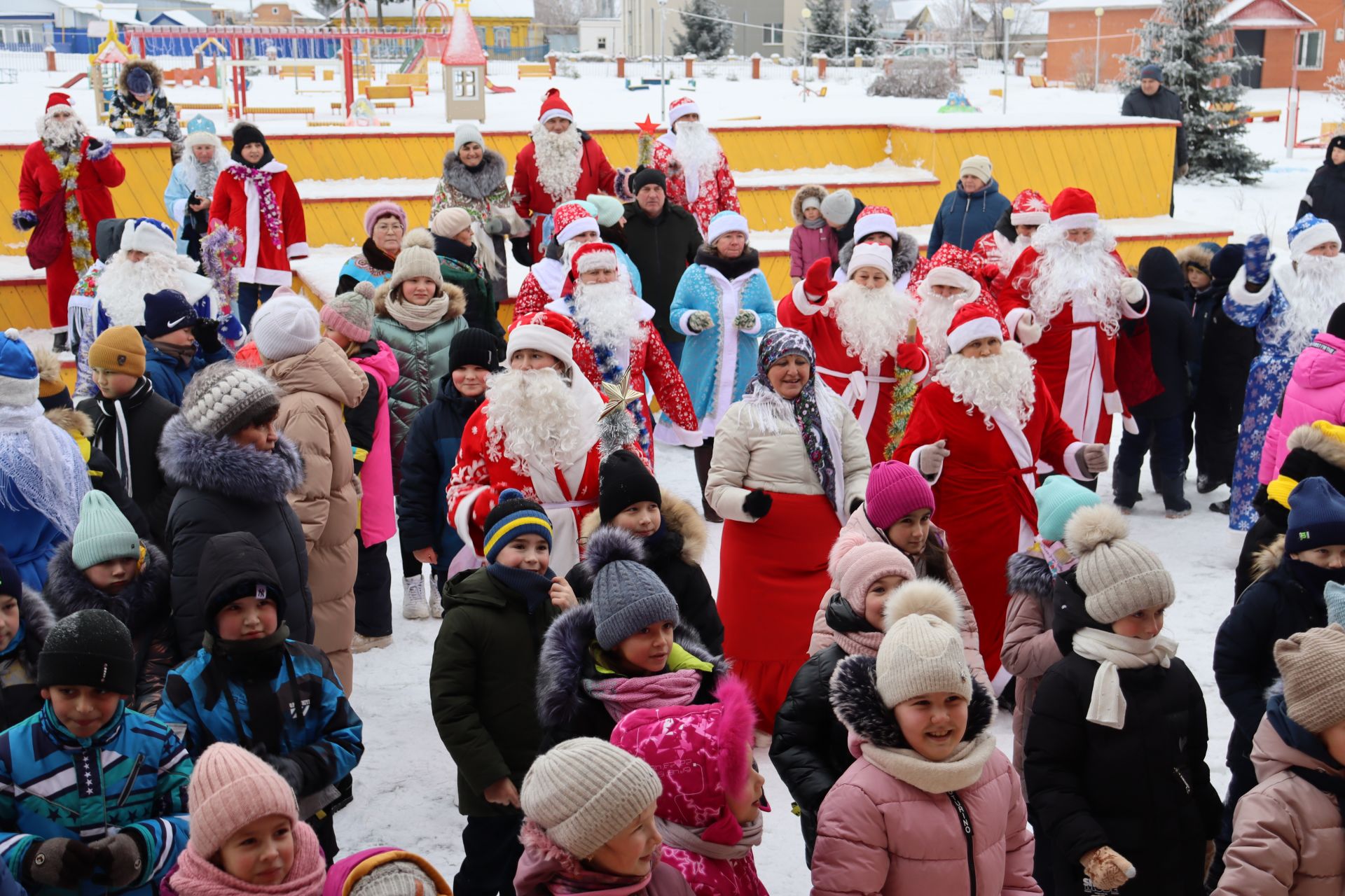 Открытие Главной елки района, ярмарка