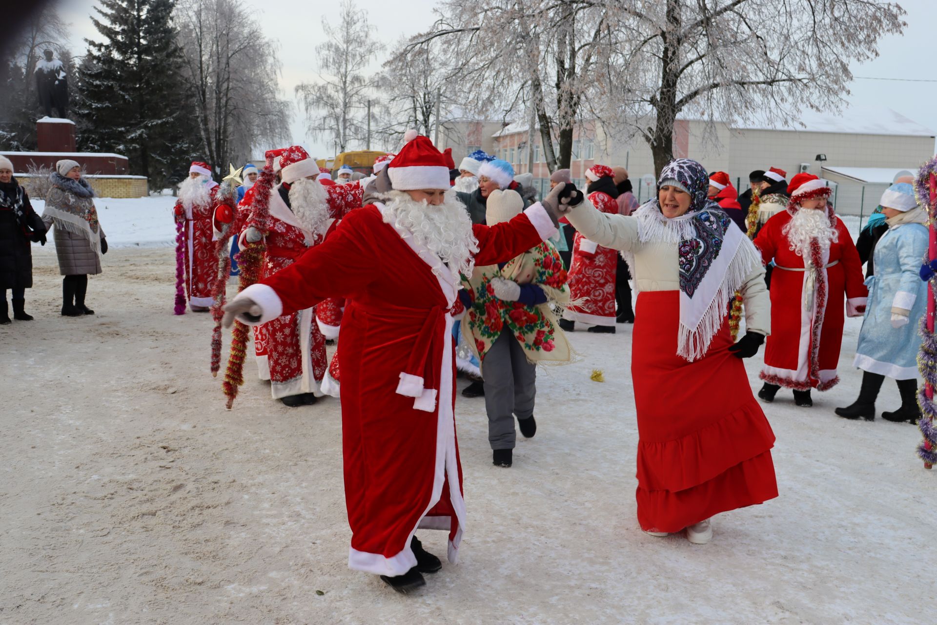 Открытие Главной елки района, ярмарка