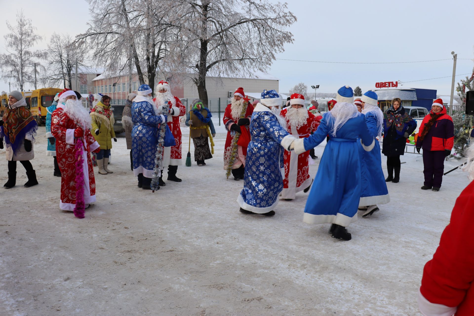 Открытие Главной елки района, ярмарка