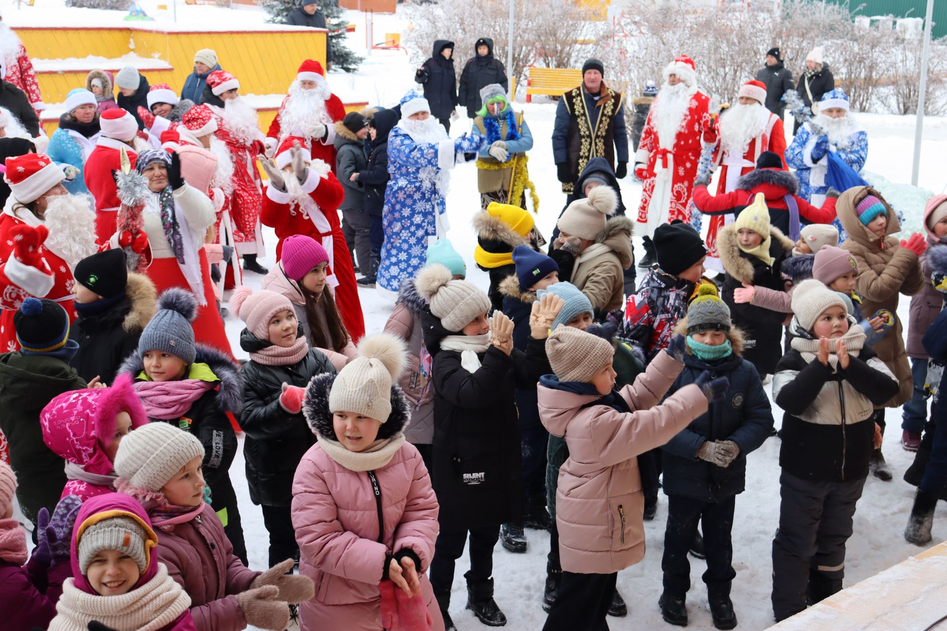 Открытие Главной елки района, ярмарка