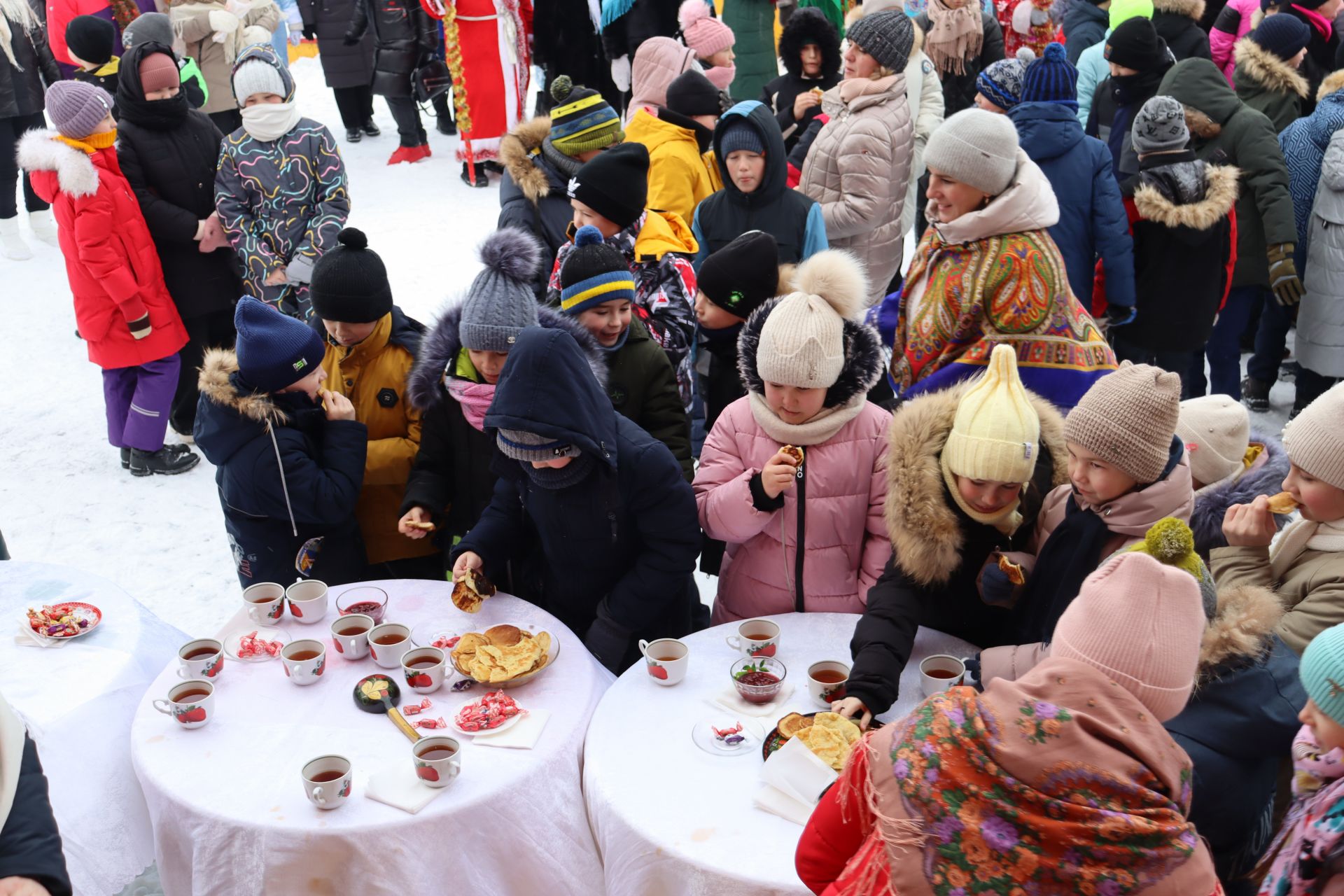 Открытие Главной елки района, ярмарка