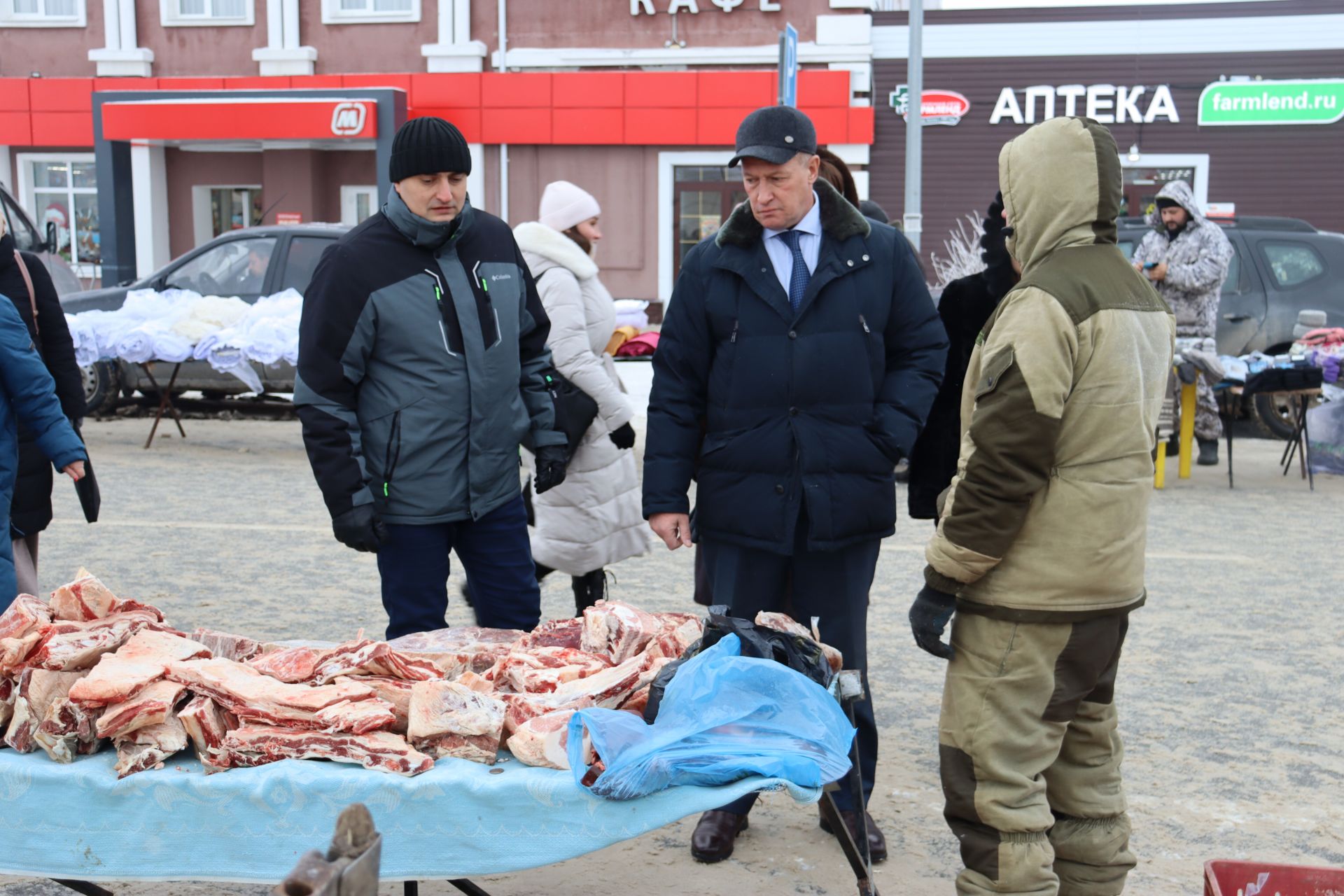 Открытие Главной елки района, ярмарка