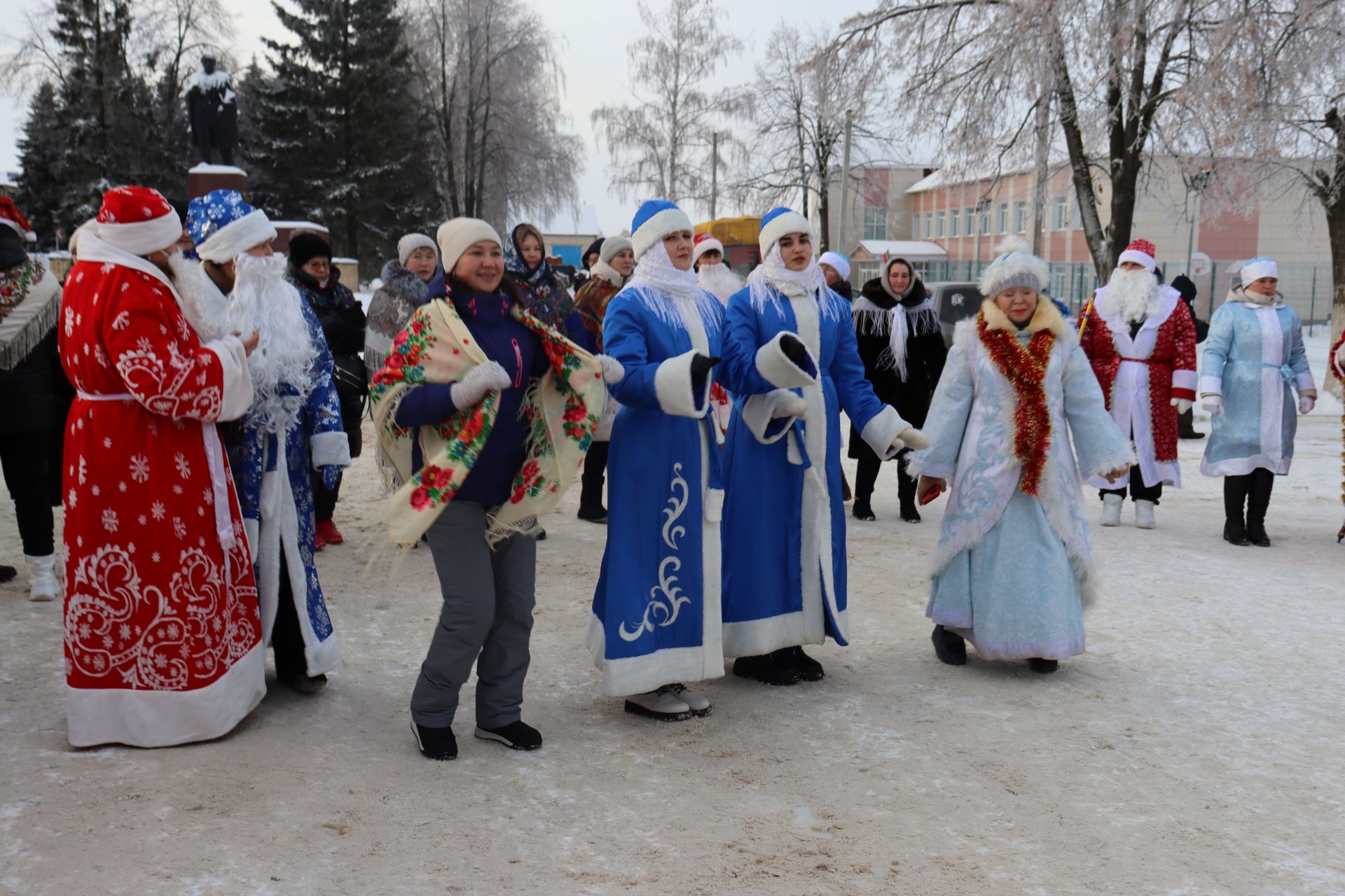 Открытие Главной елки района, ярмарка