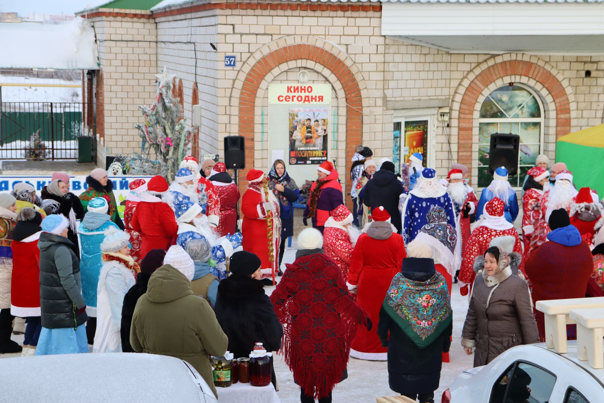 Открытие Главной елки района, ярмарка