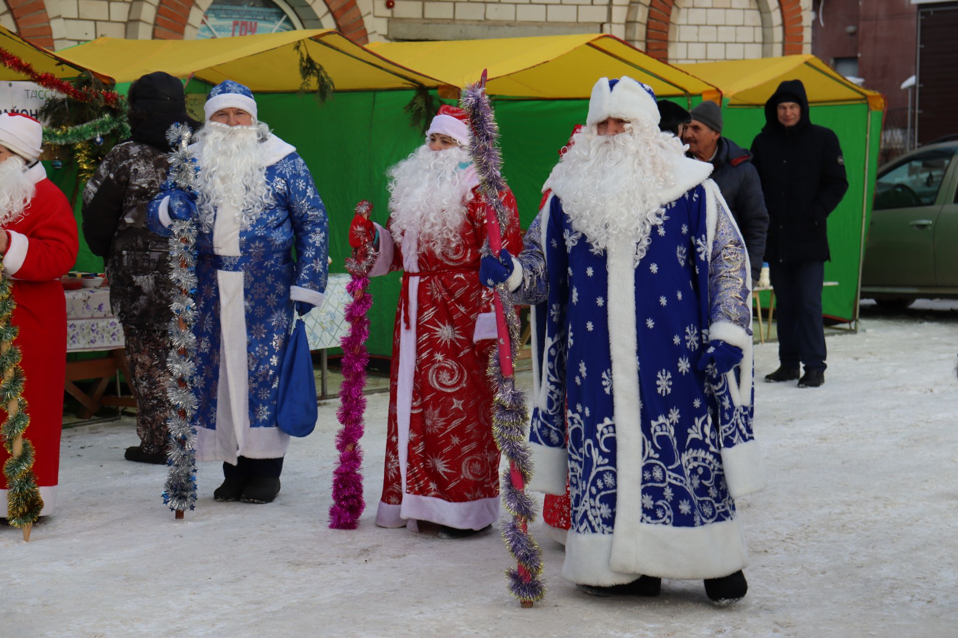 Открытие Главной елки района, ярмарка