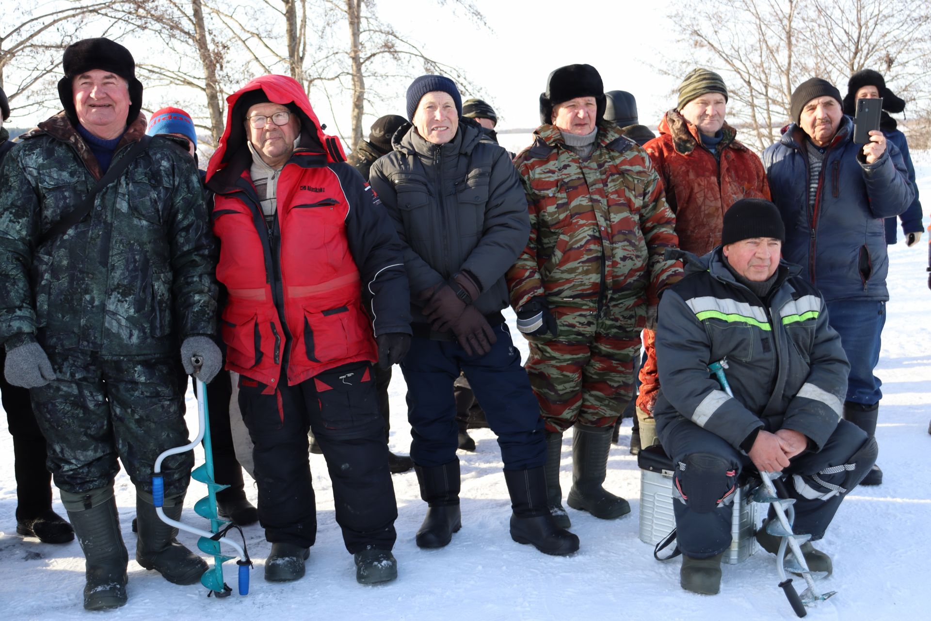 Соревнование по подледному лову рыбы