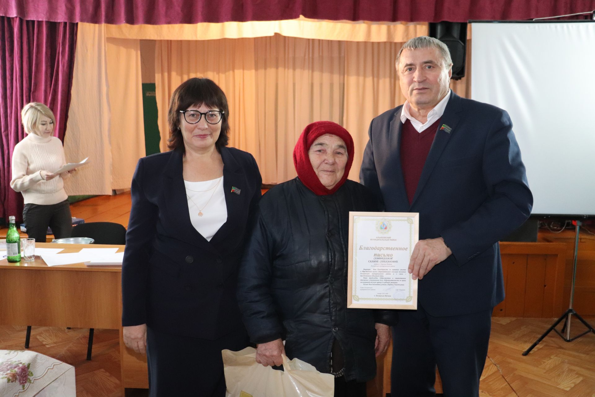 Сход в Верхне-Матакском сельском поселении