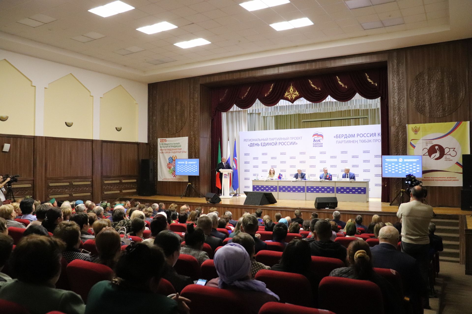 Председатель Госсовета РТ Фарид Мухаметшин принял участие в мероприятиях в рамках Дня «Единой России»