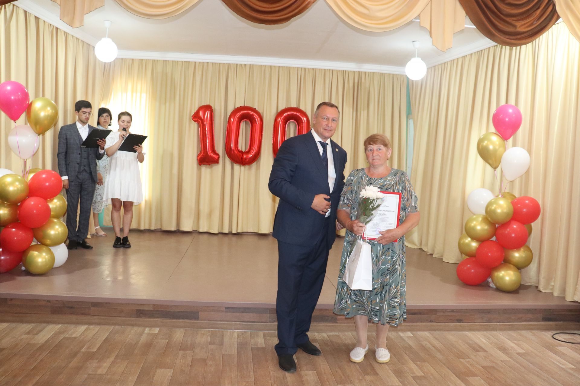 100-летие Алпаровской средней школы