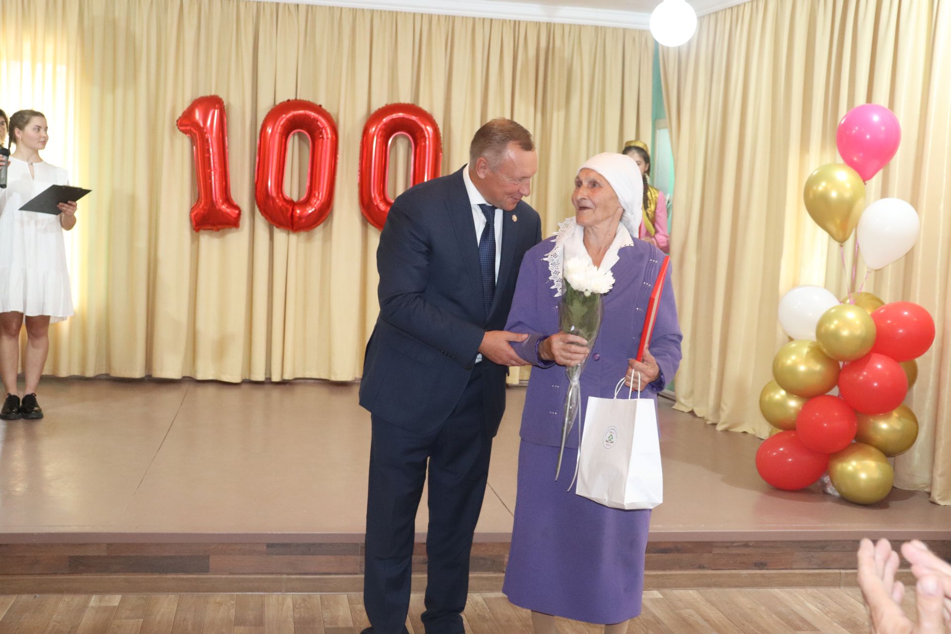 100-летие Алпаровской средней школы