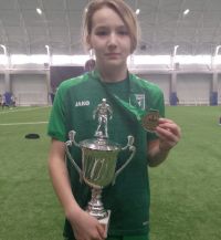 Әлки районы кызы  “Рубин” футбол клубы академиясенә кабул ителгән