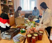 Алькеевцы отправили бойцам-землякам подарки на Пасху