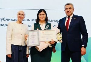 Әлки районы укытучысы Сәдриева Гүзәл «Җиңүгә омтылыш» номинациясендә  җиңде