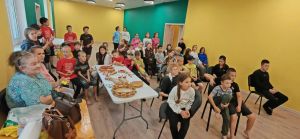 Әлки районы мәдәният йорты хезмәткәрләре «Яшь имәннәр» балалар лагеренда  уен оештырганнар