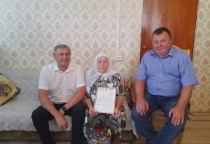 Җомабикә Сәлахетдинова үзенең 90 яшьлек юбилеен билгеләп үтте
