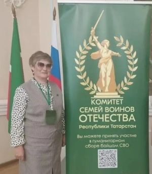 Ольга Гуляева республика буенча Ватан сугышчылары гаиләләре комитетының Әлки районы вәкиле вазифасын башкара