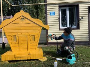 В Новосалмановской школе работает мастер с золотыми руками