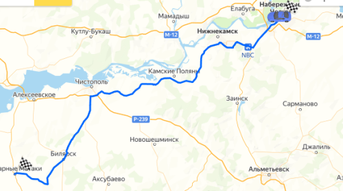 Базарные Матаки  – Набережные Челны