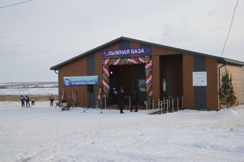 Модульная лыжная база в Базарных Матаках