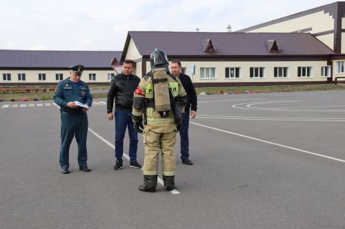 В Базарных Матаках прошли штабные тренировки по гражданской обороне