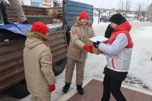 Из Алькеевского района отправили очередной гуманитарный груз жителям города Лисичанска