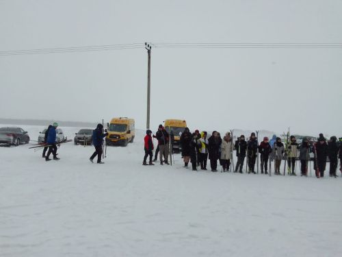 Сегодня в Алькеевском районе прошел новогодний кросс