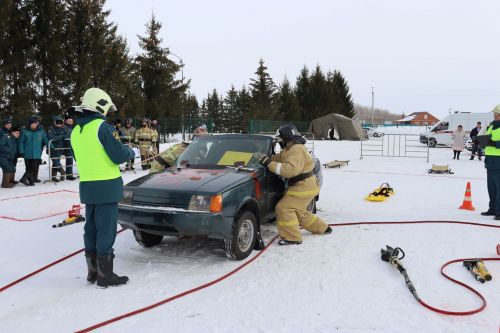 Базарлы Матата республиканың коткару хезмәтләре арасында бәйге үтте