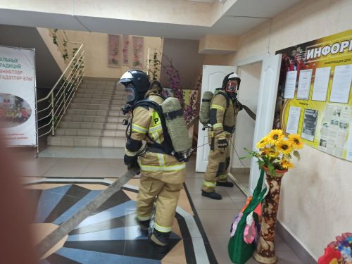 В Алькеевском районе прошли пожарно-тактические учения