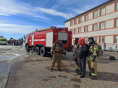 В Алькеевском районе прошли пожарно-тактические учения