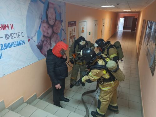 В Алькеевском районе прошли пожарно-тактические учения