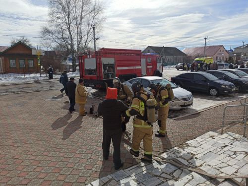 В Алькеевском районе прошли пожарно-тактические учения