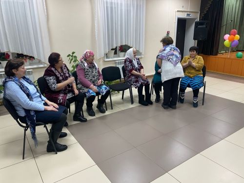 Бибай Чаллы авылы мәдәният йортында татар халык уеннары уйнатылды
