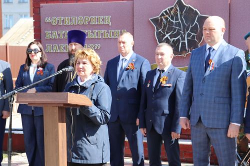В Алькеевском районе в числе первых в Татарстане открыли обелиск памяти земляков, героически погибших в ходе СВО