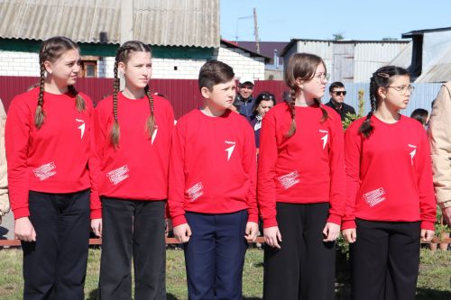 В Алькеевском районе в числе первых в Татарстане открыли обелиск памяти земляков, героически погибших в ходе СВО