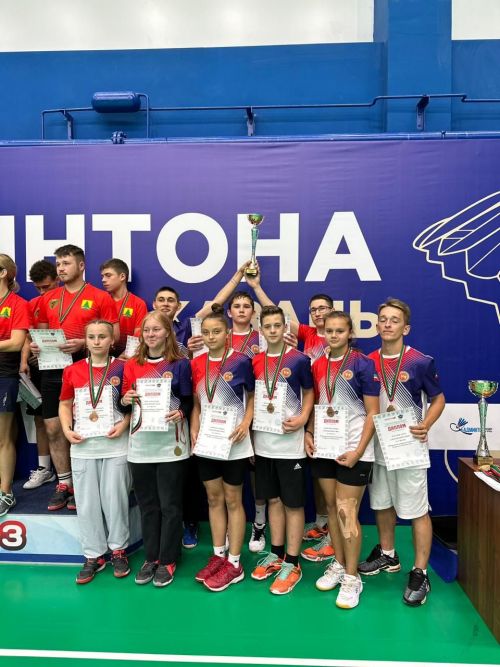 Сборная команда Алькеевского района стала бронзовым призёром Чемпионата  по бадминтону